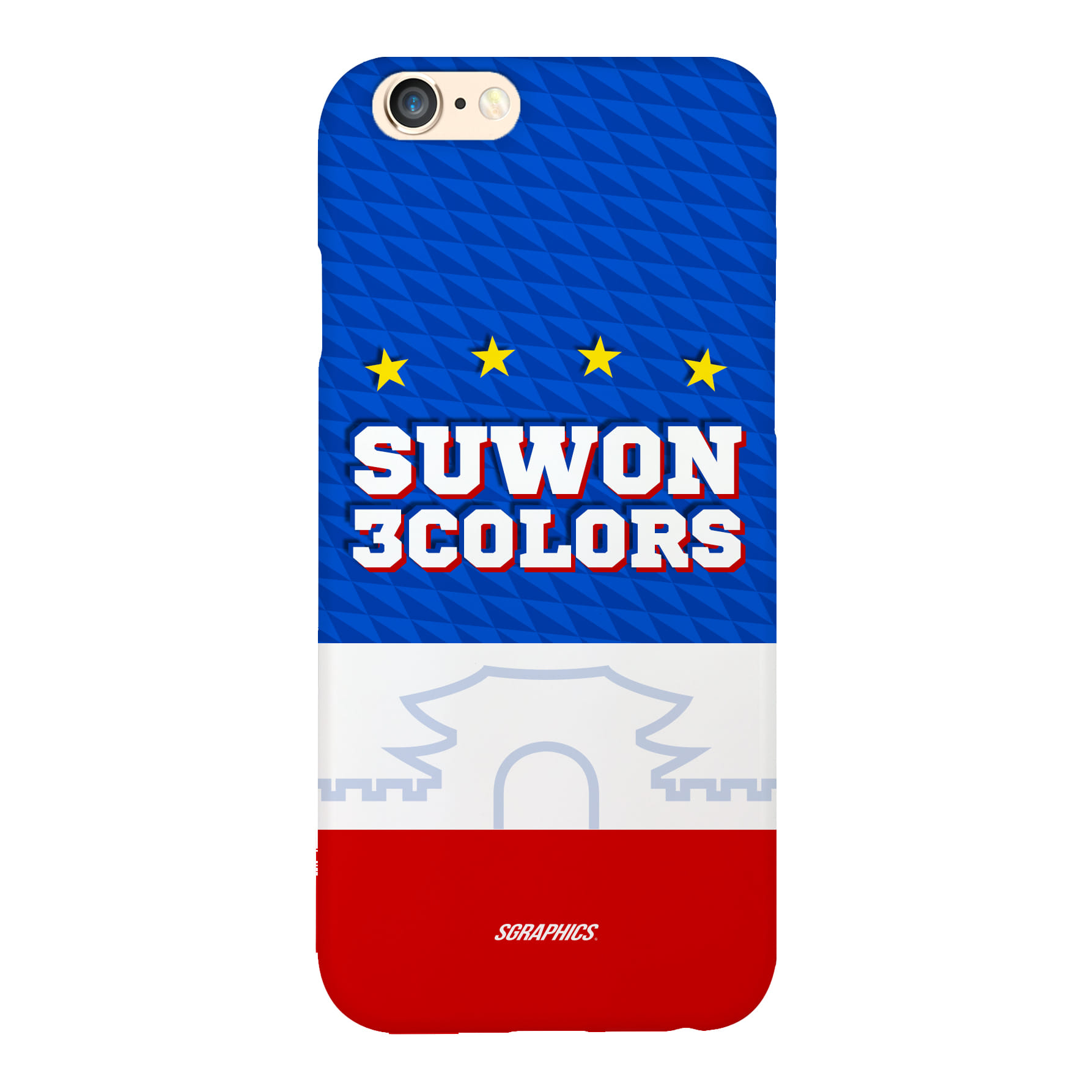 수원3Colors 청백적폰케이스. Suwon 3 Colors.